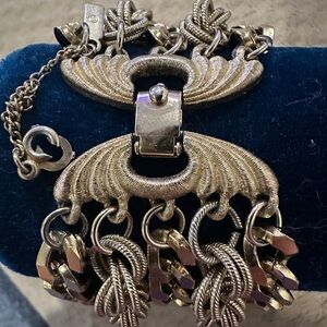 Monet Gold Statement Bracelet